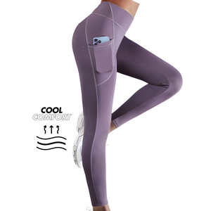 Asara Tummy Control High-Waist Yoga Leggings