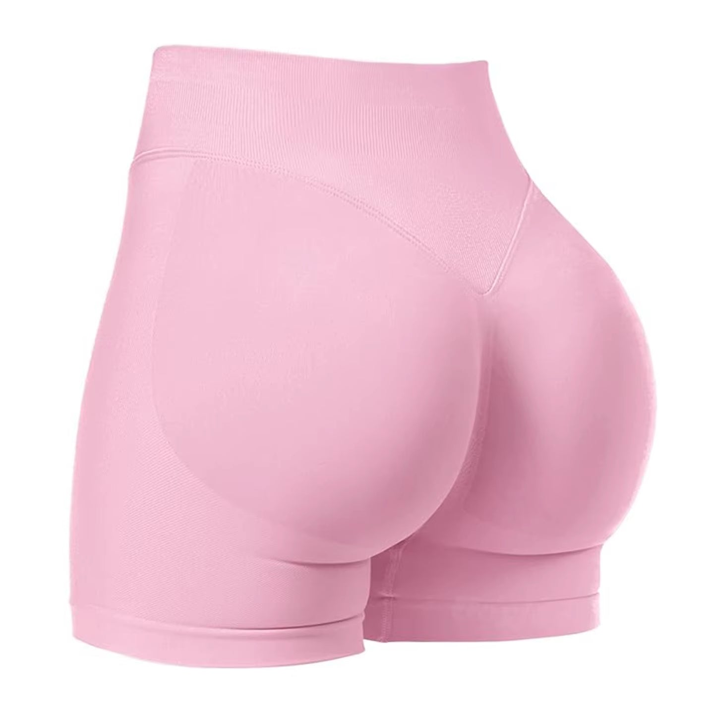 Czguke4.5''Shorts Seamless Low Ribbed Waistband Gym Shorts Scrunch Bum Yoga Shorts Booty High Stretch Running Bike Shorts