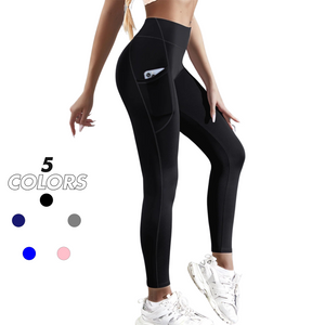 Asara Tummy Control High-Waist Yoga Leggings