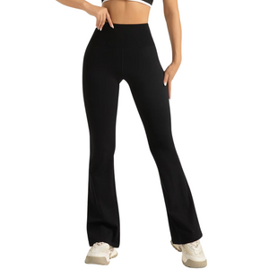 Asara High-Waisted Flare Leggings