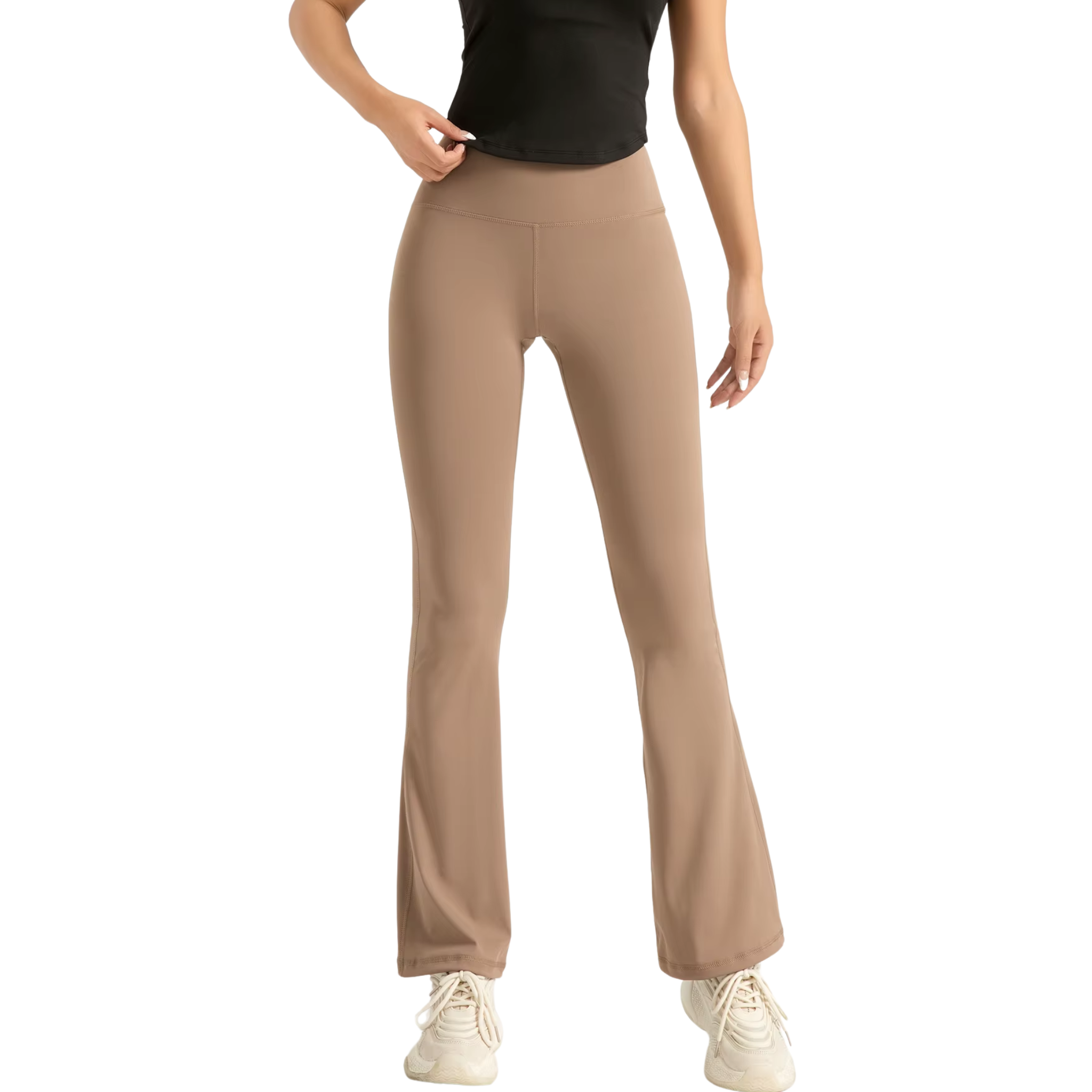 Asara High-Waisted Flare Leggings