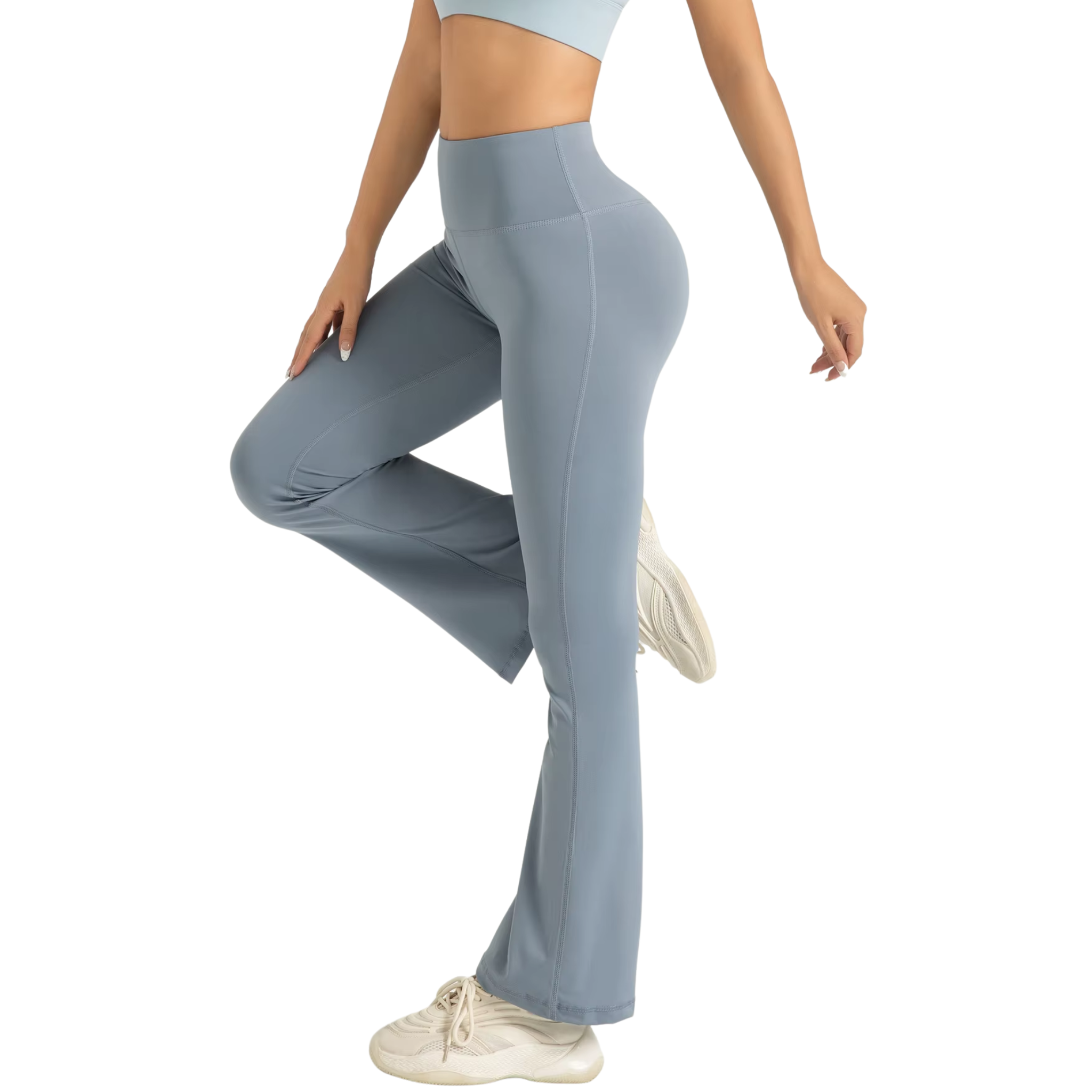 Asara High-Waisted Flare Leggings