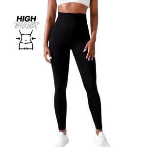 Asara Stretchy Seamless Exercise Leggings