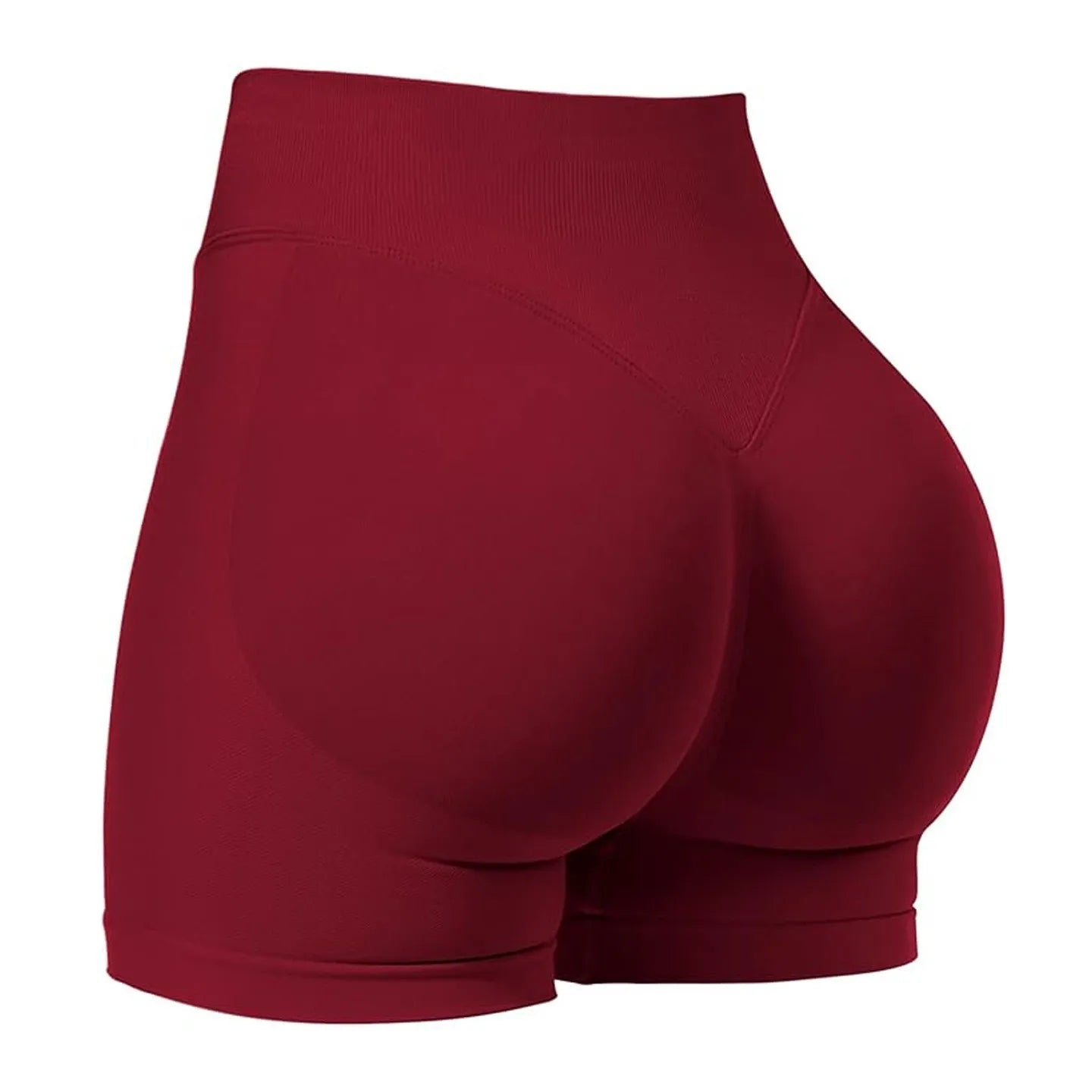 Czguke4.5''Shorts Seamless Low Ribbed Waistband Gym Shorts Scrunch Bum Yoga Shorts Booty High Stretch Running Bike Shorts